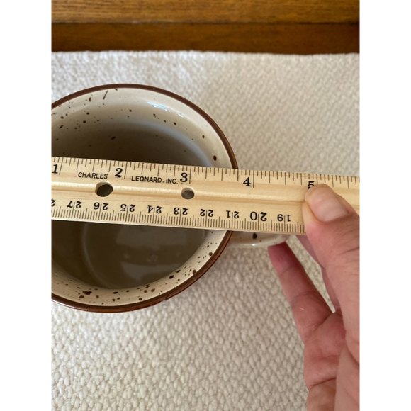 Comfifi Speckled Brown Beige Ceramic Mug - Picture 7 of 8